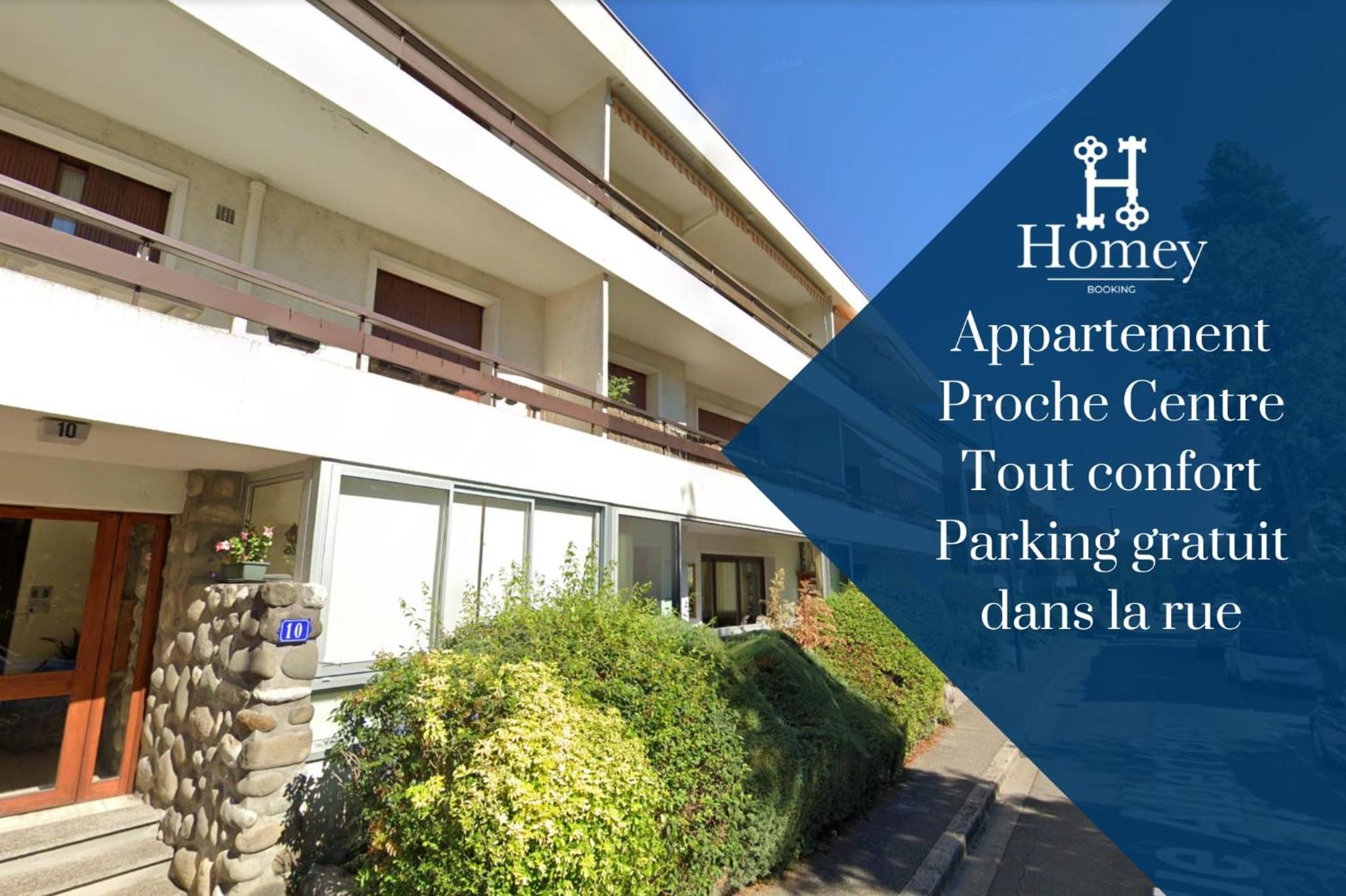 Homey Tidy - New / Proche Centre Annecy / Parking Gratuit / Logement Entierement Equipe Exterior photo